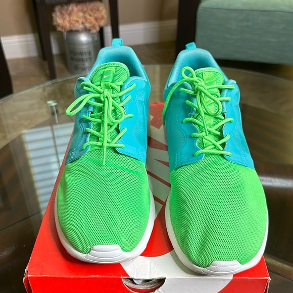 Nike‎ Men\'s Rosherun Hyp QS Sport TurqGreen /Wht Running Shoe 12 Men main image 5